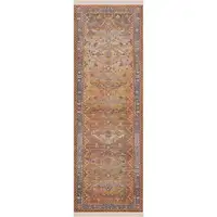 Photo of Brown Southwestern Runner Rug