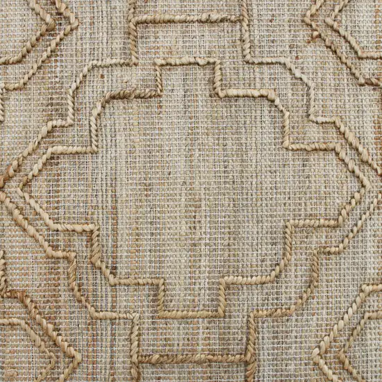 Brown Trellis Hand Woven Area Rug Photo 9