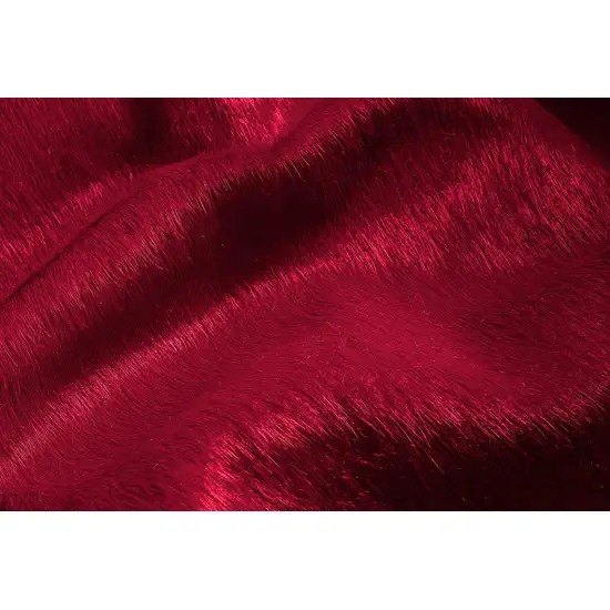 Burgundy Cowhide - Area Rug Photo 2