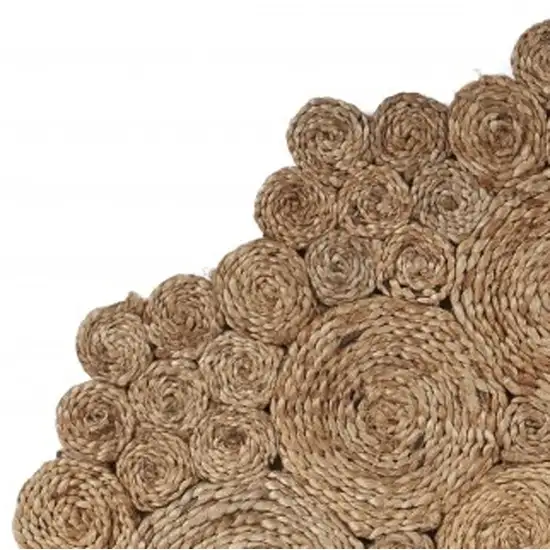 Bursting Medallion Boutique Jute Rug Photo 9