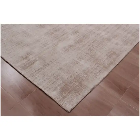 Camel Hand Loomed Area Rug Photo 3