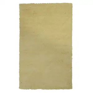 Photo of Canary Yellow Indoor Shag Rug