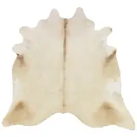 Photo of Champagne Brindled Cowhide Rug