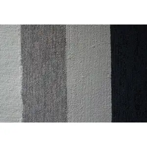 Photo of Charcoal Bordered UV Treated Indoor Area Rug