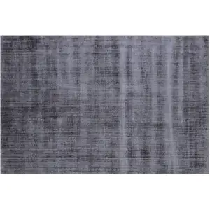 Photo of Charcoal Hand Loomed Area Rug