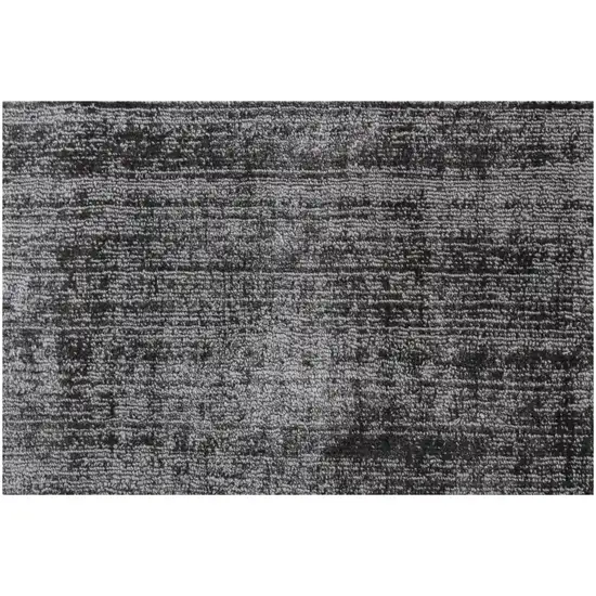 Charcoal Hand Loomed Area Rug Photo 8