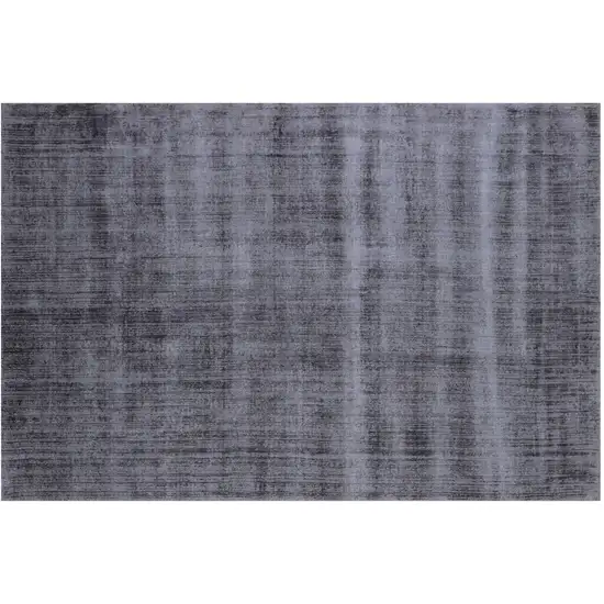 Charcoal Hand Loomed Area Rug Photo 2