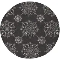 Photo of Charcoal Polypropylene Rug