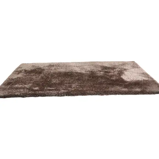 Charcoal Shag Hand Tufted Area Rug Photo 2