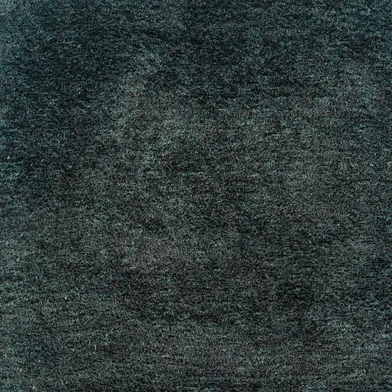 Charcoal Shag Hand Tufted Area Rug Photo 5