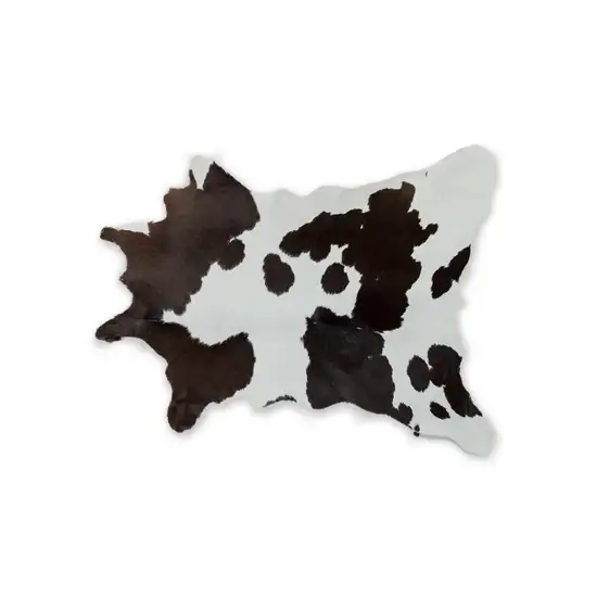 Chocolate And White Calfskin - Area Rug Photo 1