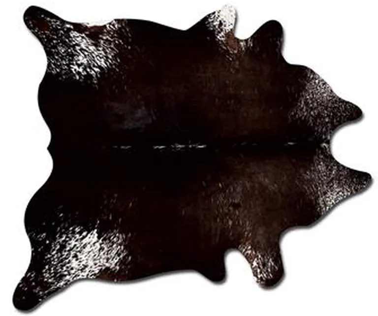 Chocolate And White Cowhide - Area Rug Photo 1