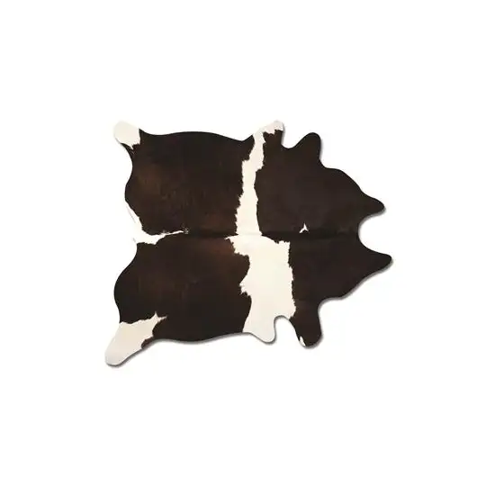 Chocolate And White Cowhide - Area Rug Photo 1