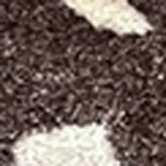 Chocolate Animal Print Washable Area Rug With Uv Protection Photo 4