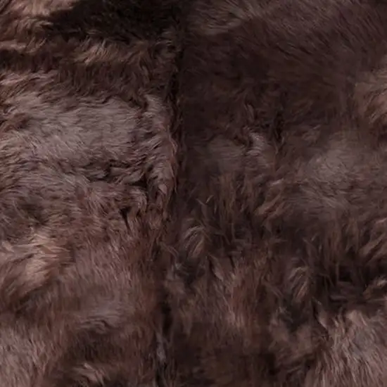 Chocolate Double Sheepskin - Area Rug Photo 2