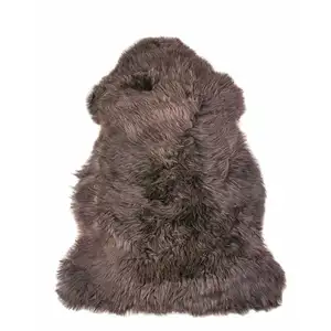 Photo of Chocolate New Zealand Natural Sheepskin Rug