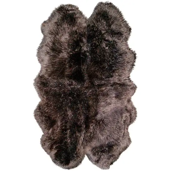 Chocolate Animal Print Area Rug Photo 3