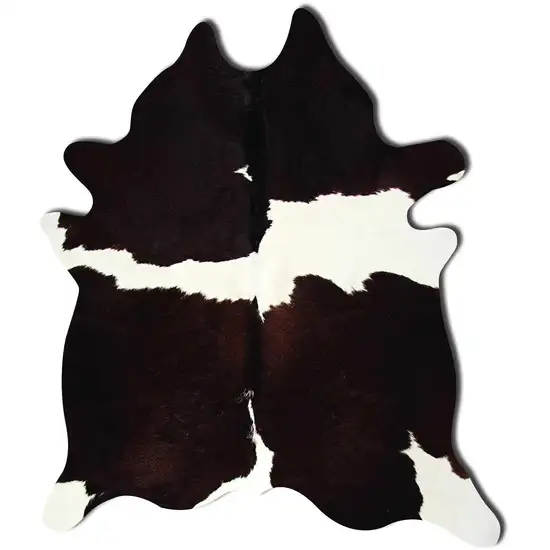 Chocolate and White Cowhide - Rug Photo 2