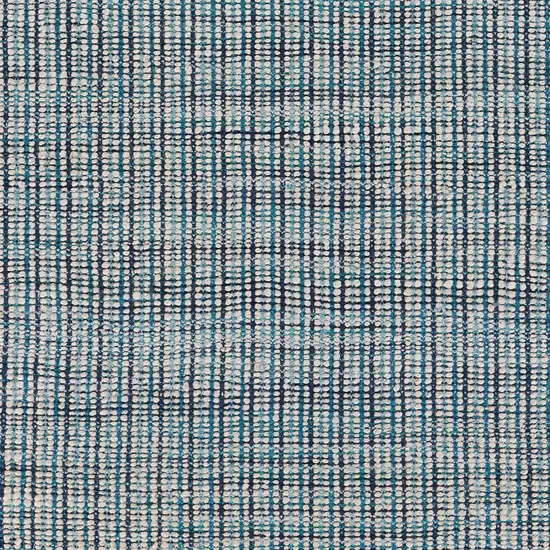 Classic Blue Jute Area Rug Photo 2