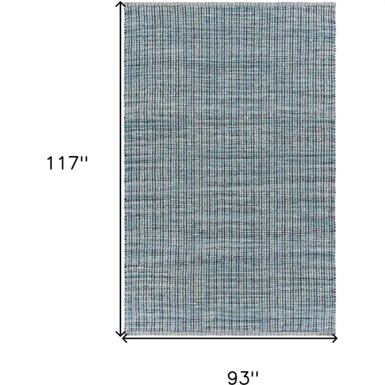 Blue Hand Loomed Area Rug Photo 7