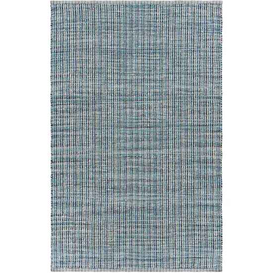 Blue Hand Loomed Area Rug Photo 1