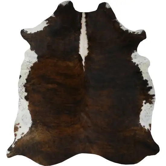 Classic Brindled Cowhide Rug Photo 3