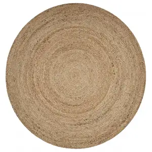 Photo of Classic Simple Natural Jute Area Rug