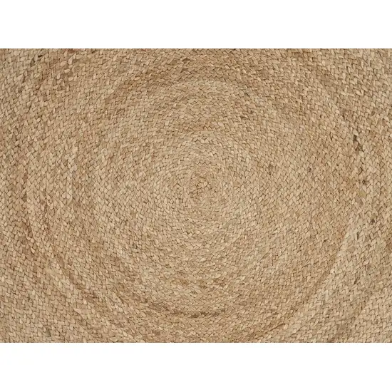 Classic Simple Natural Jute Area Rug Photo 2