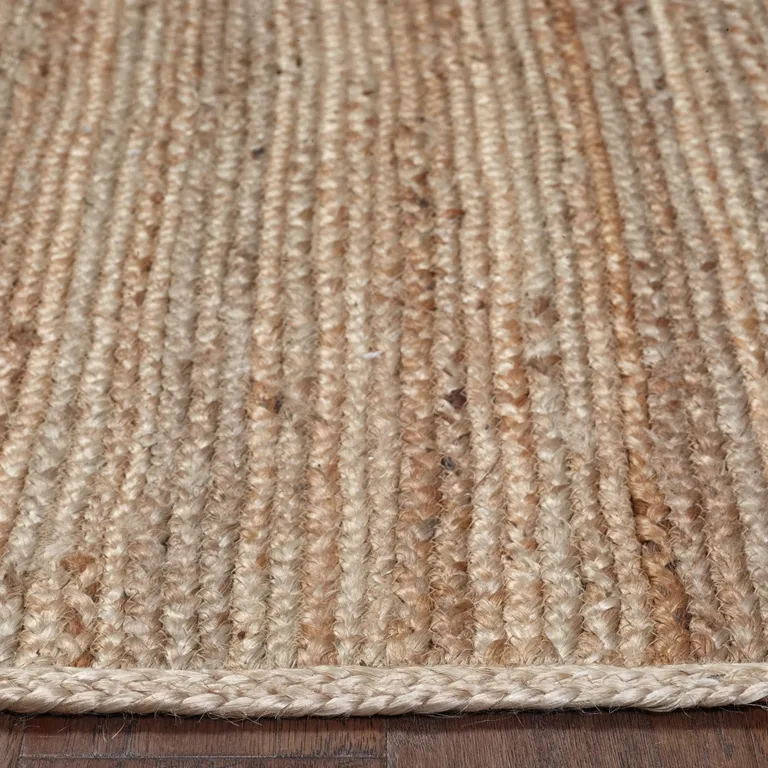 Classic Simple Natural Jute Area Rug Photo 3