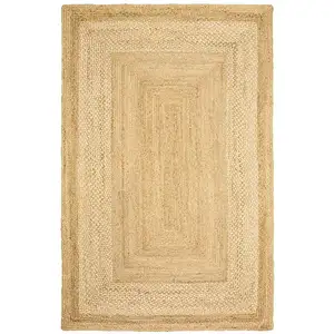 Photo of Classic Tan Bordered Area Rug