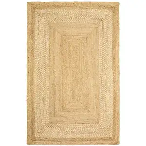 Photo of Classic Tan Bordered Area Rug