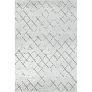 Photo of Cream Geometric Area Rug