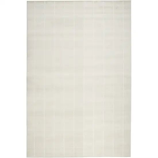 Cream Geometric Area Rug Photo 1