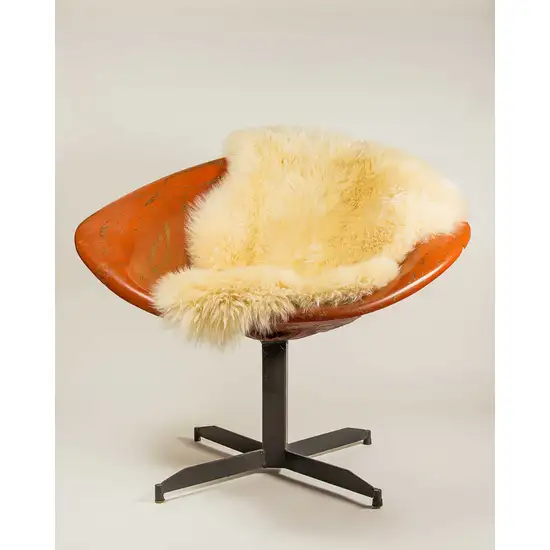 Cream New Zealand Natural Sheepskin Rug Photo 6