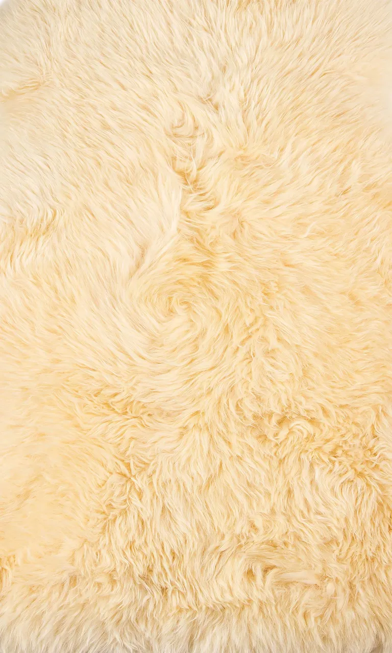 Cream New Zealand Natural Sheepskin Rug Photo 1