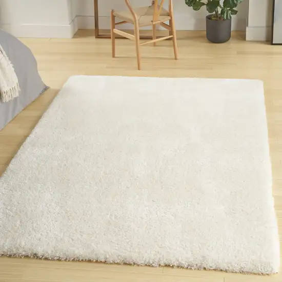 Cream Shag Area Rug Photo 9