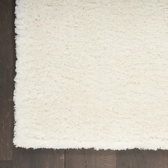 Cream Shag Area Rug Photo 6