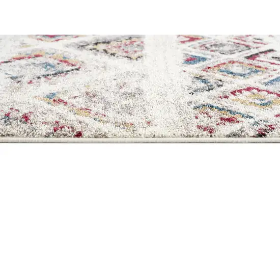 Cream Southwestern Area Rug Photo 9