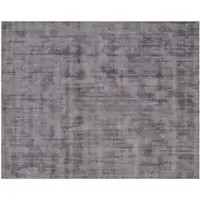 Photo of Dark Brown Hand Loomed Area Rug