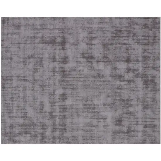 Dark Brown Hand Loomed Area Rug Photo 1