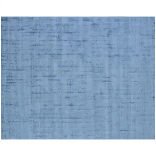 Denim Blue Hand Loomed Area Rug Photo 2