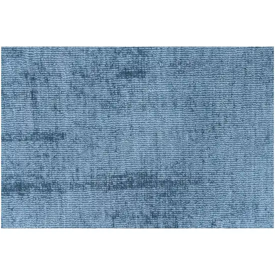 Denim Blue Hand Loomed Area Rug Photo 8