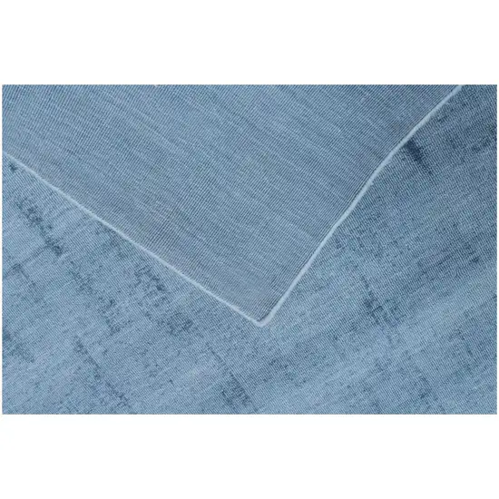 Denim Blue Hand Loomed Area Rug Photo 5