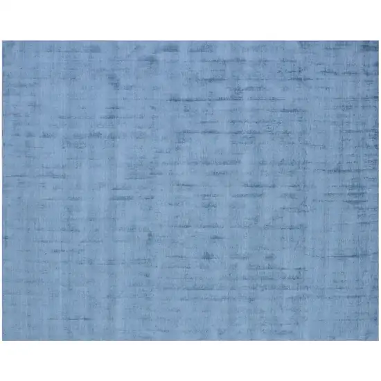 Denim Blue Hand Loomed Area Rug Photo 6