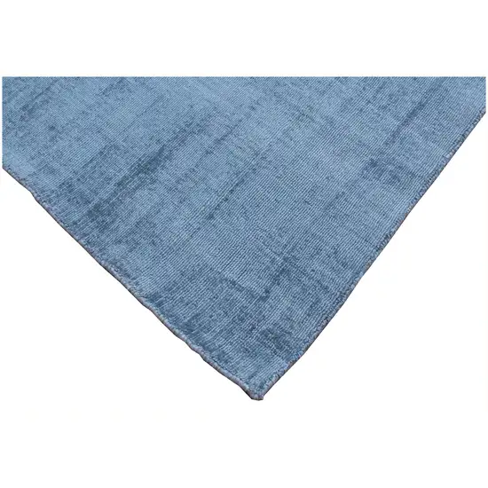 Denim Blue Hand Loomed Area Rug Photo 4