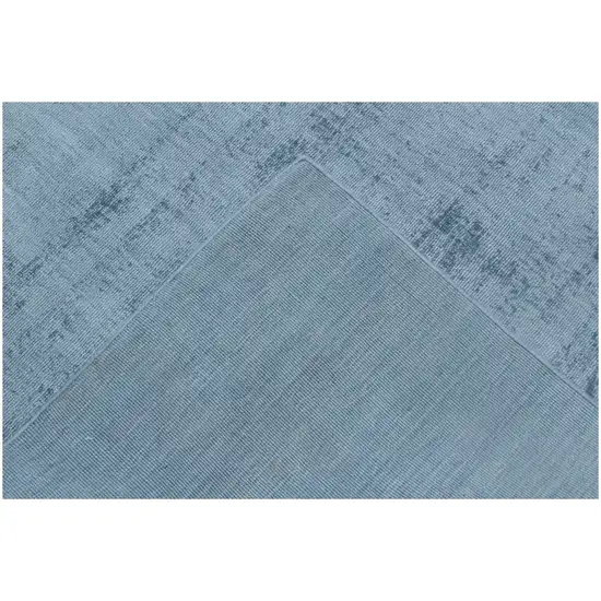 Denim Blue Hand Loomed Area Rug Photo 5