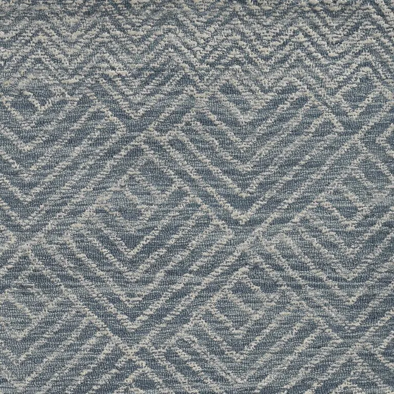 Denim Wool Rug Photo 2