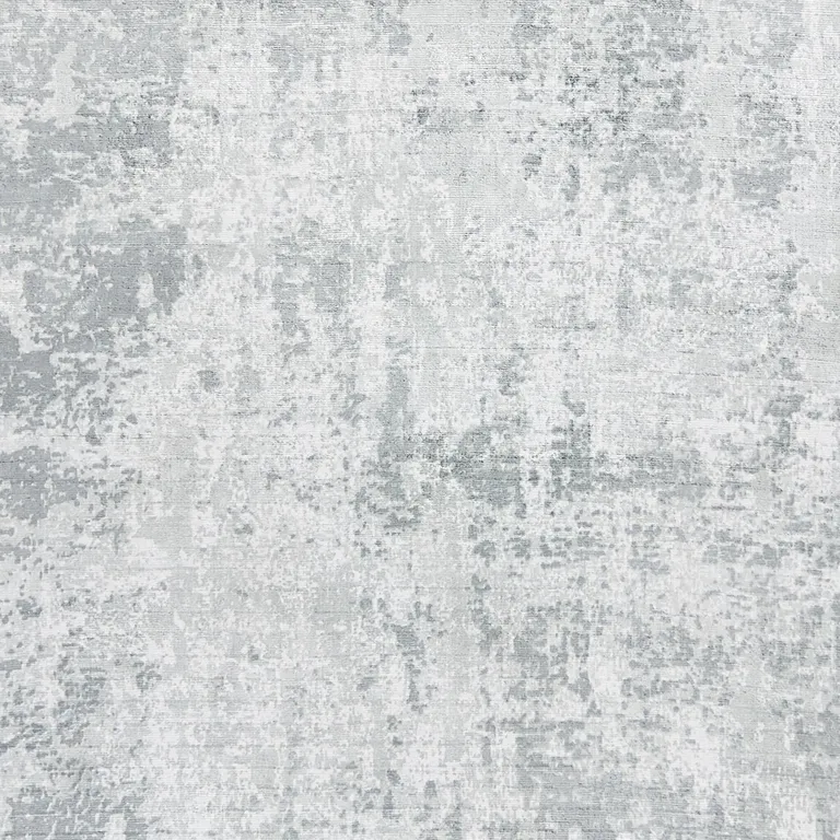 Dew Grey Hand Loomed Abstract Brushstroke Indoor Area Rug Photo 2