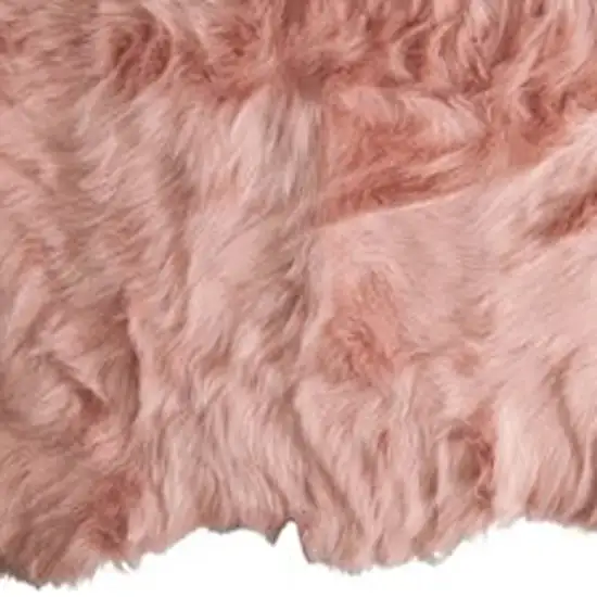 Dusty Rose Animal Print Area Rug Photo 5