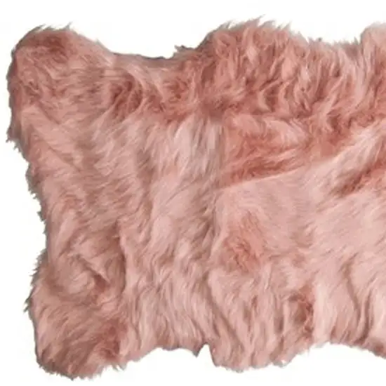 Dusty Rose Animal Print Area Rug Photo 6